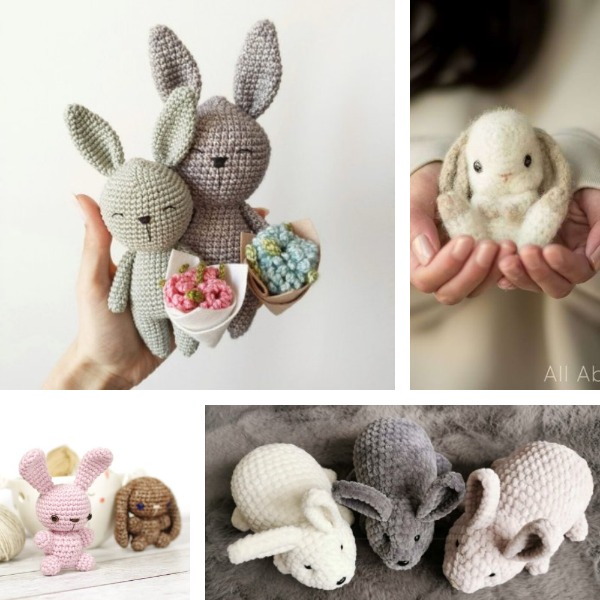 50+ Fantastic and Free Crochet Bunny Patterns
