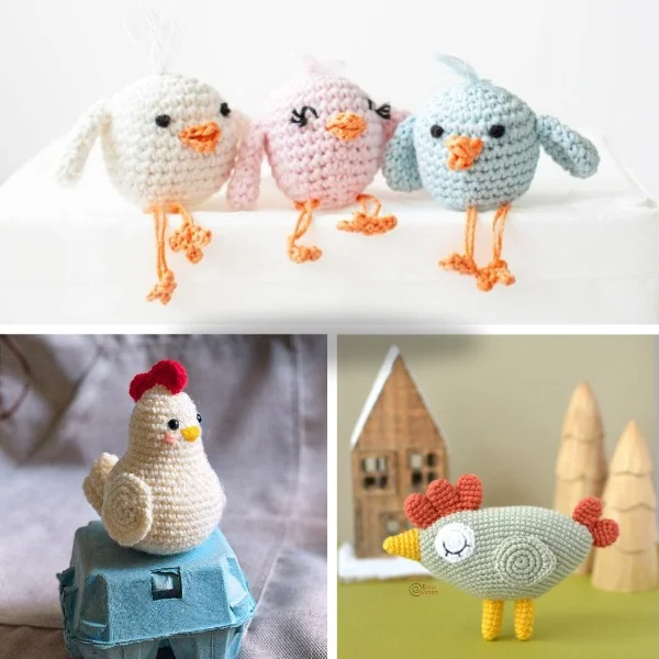 Top 20 Free Crochet Chicken Patterns