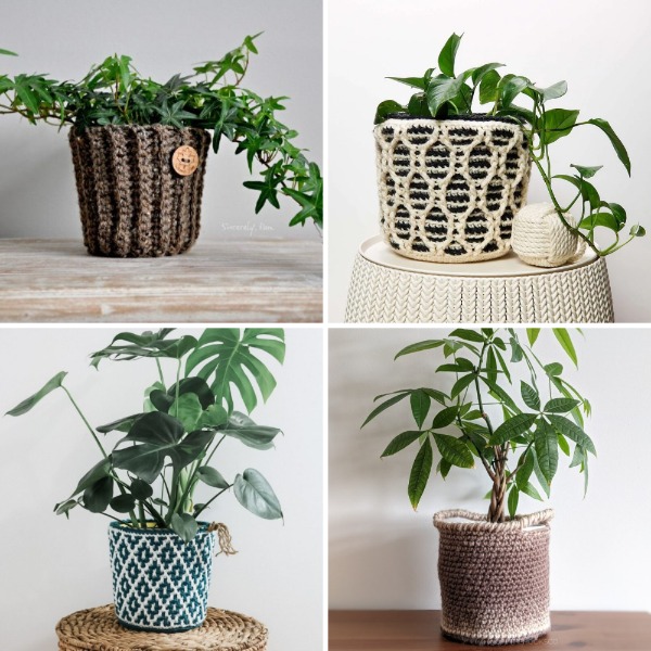 Free Crochet Plant Basket Pattern Collection