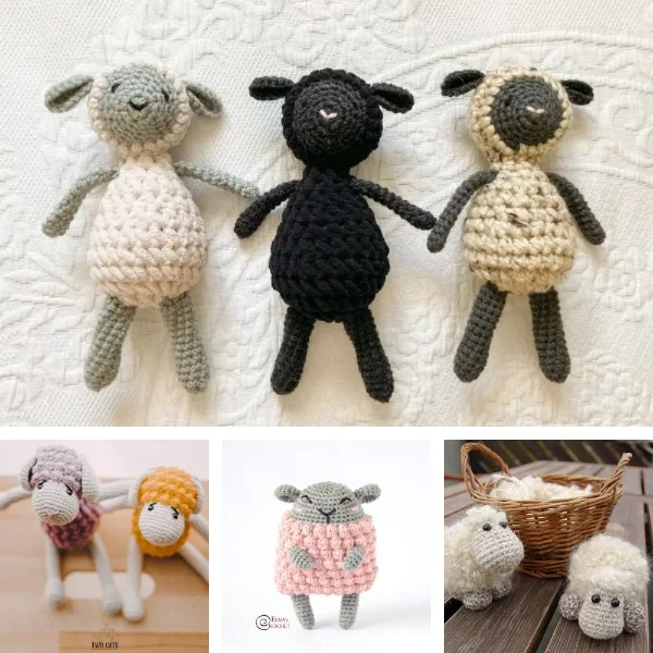 Free Crochet Sheep Pattern Collection