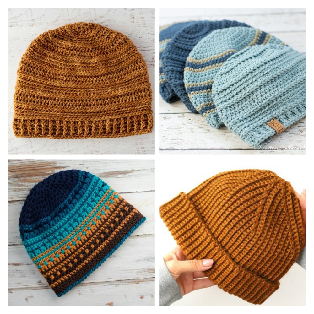 Men's Crochet Hats - 26 Free Patterns - Crochet Scout