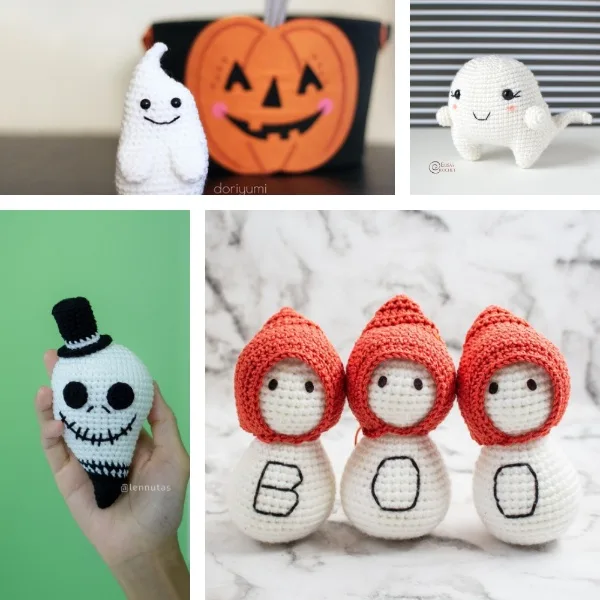 Free Crochet Ghost Pattern Roundup