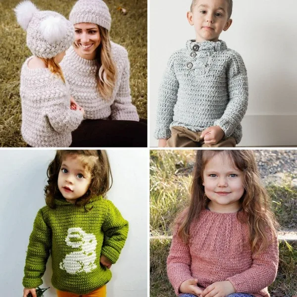 Free Children’s Crochet Sweater Patterns