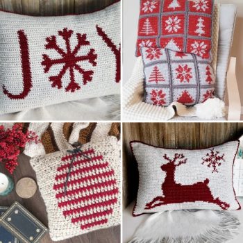 Crochet Christmas Pillow Patterns