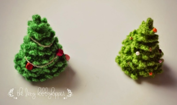 Crochet fir tree.