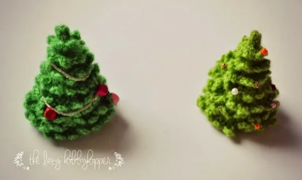 Crochet fir tree.