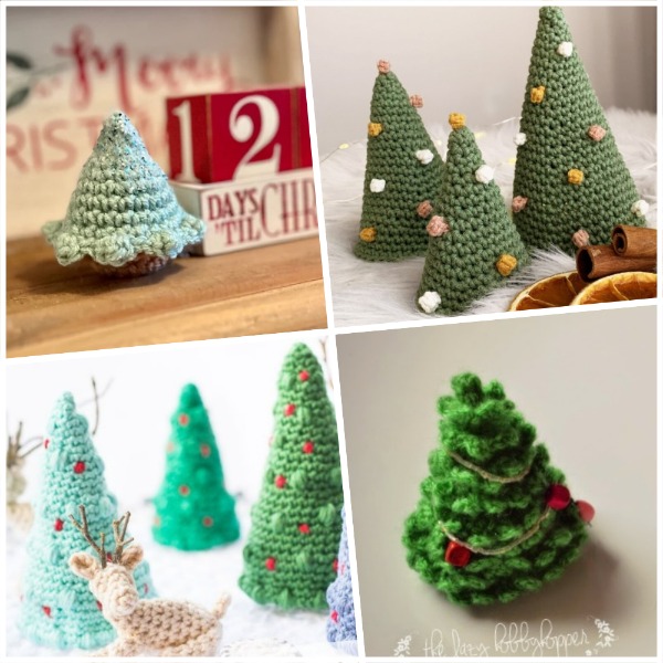 Free Patterns for Crochet Christmas Trees