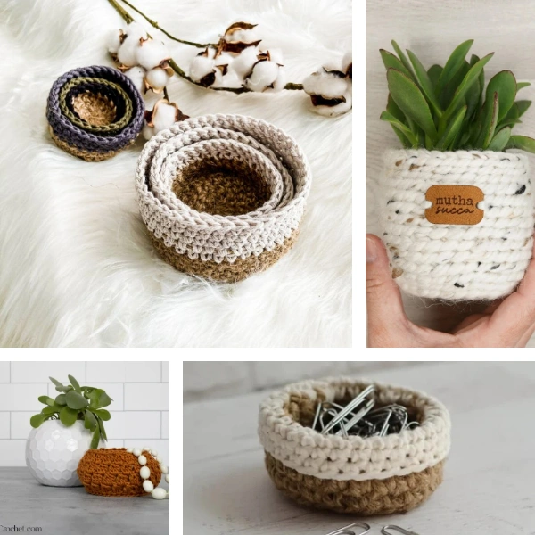 Free Mini Crochet Basket Patterns
