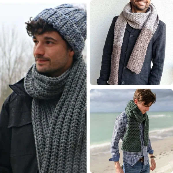 Best Free Men’s Crochet Scarf Patterns