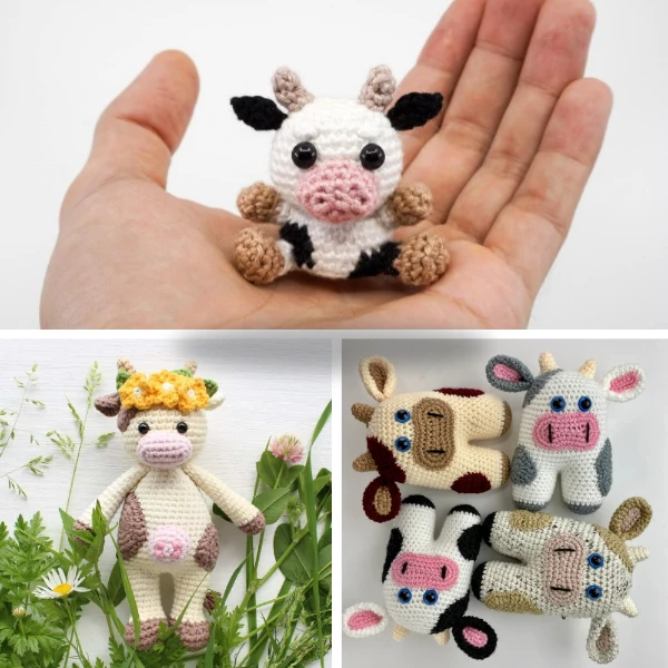 25 Free Crochet Cow Patterns