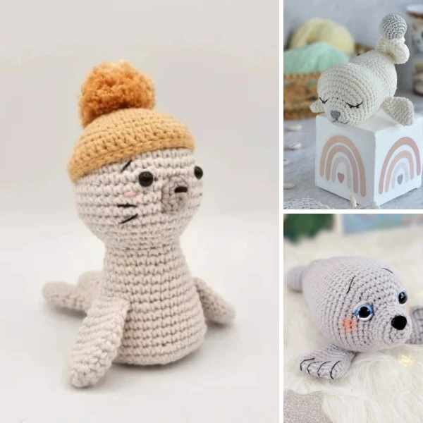 Under The Sea: 20 Free Crochet Seal Patterns