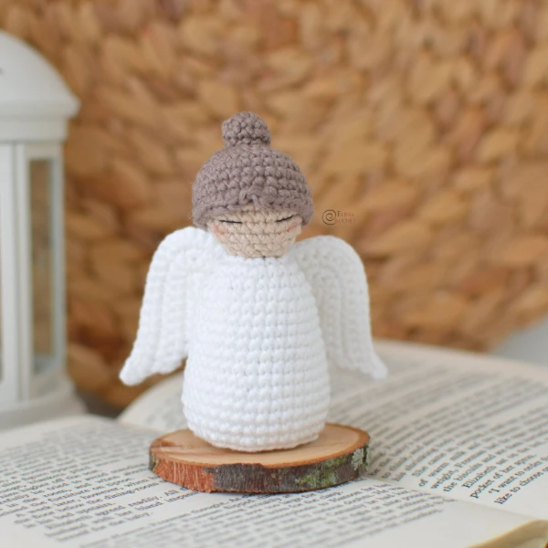 A crochet angel.