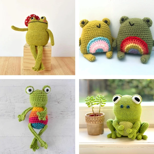 20 Free Crochet Frog Patterns