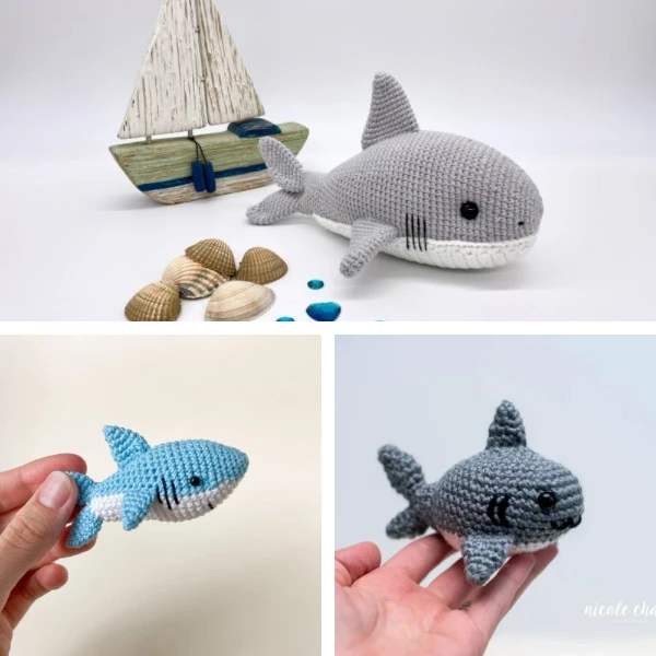 20 Free Crochet Shark Patterns