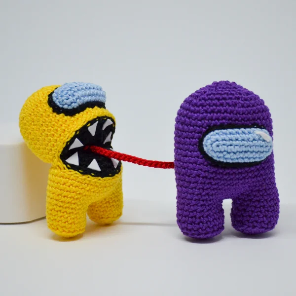 Crochet Crewmate Among Us monsters.