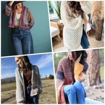 Free Granny Stitch Crochet Cardigan Patterns